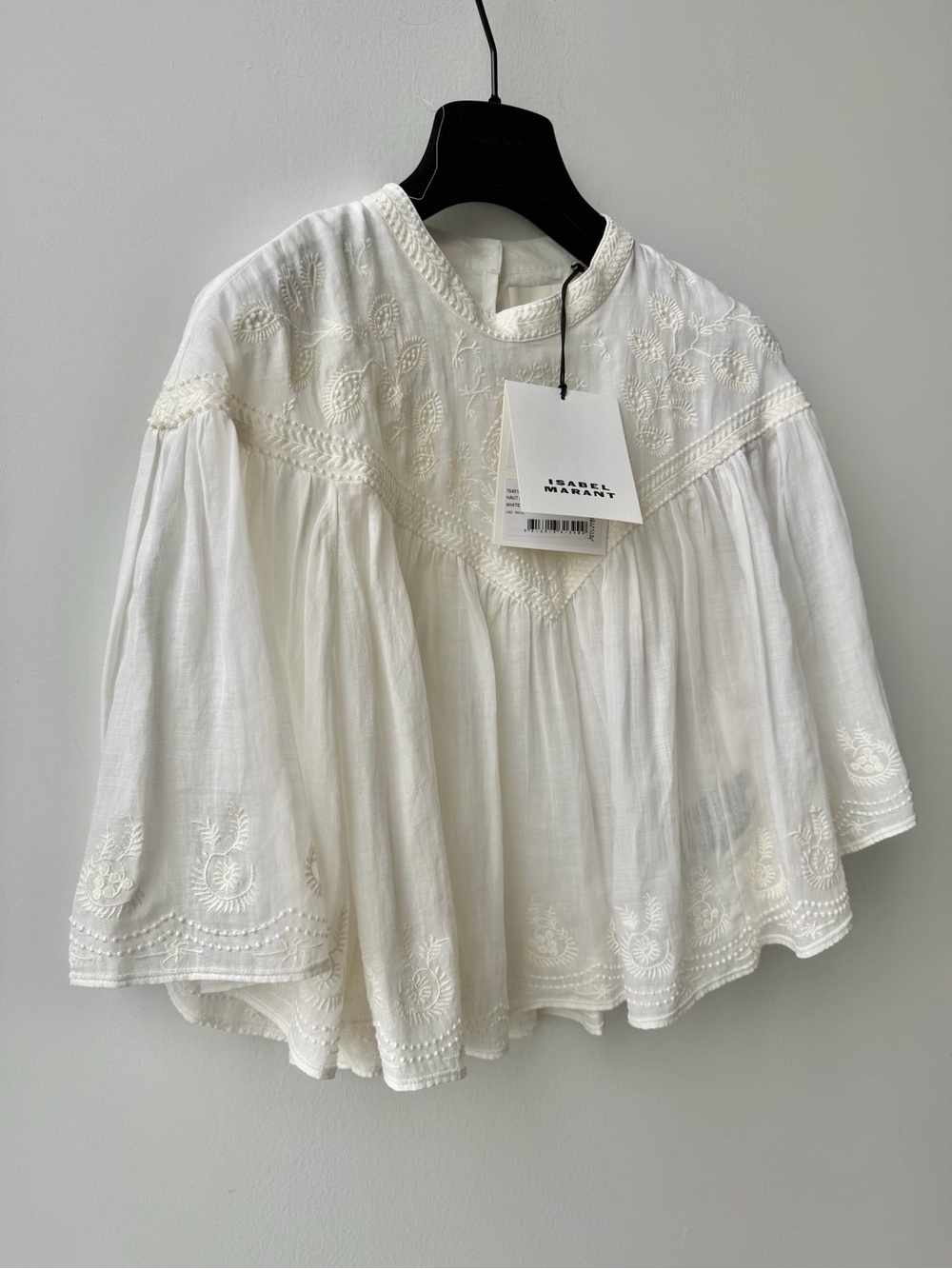 ISABEL MARANT
Elodia embroidered ramie blouse - Picture 9 of 16